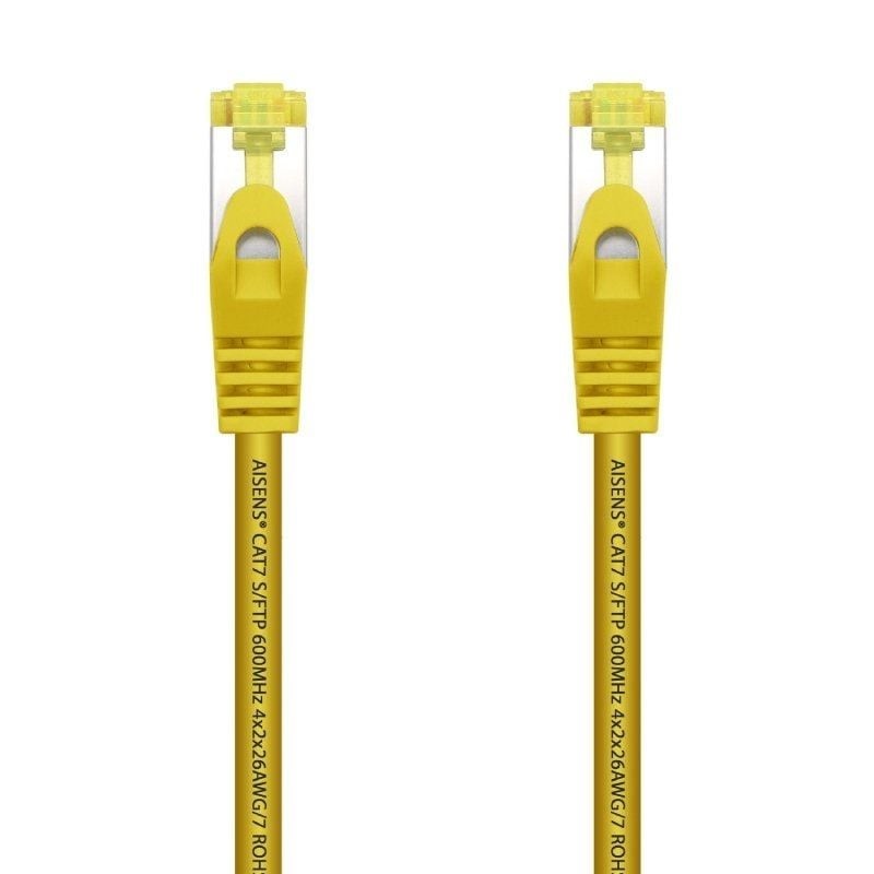 Cable de Red RJ45 SFTP Aisens A146-0475 Cat.7/ 2m/ Amarillo