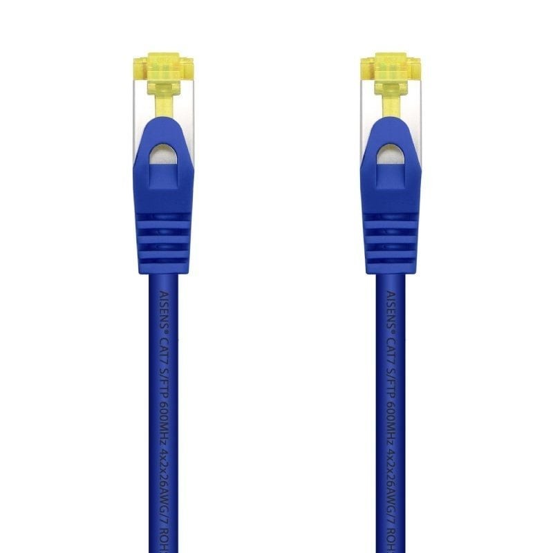 Cable de Red RJ45 SFTP Aisens A146-0477 Cat.7/ 50cm/ Azul