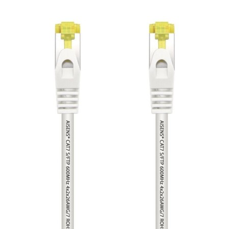 Cable de Red RJ45 SFTP Aisens A146-0491 Cat.7/ 2m/ Blanco