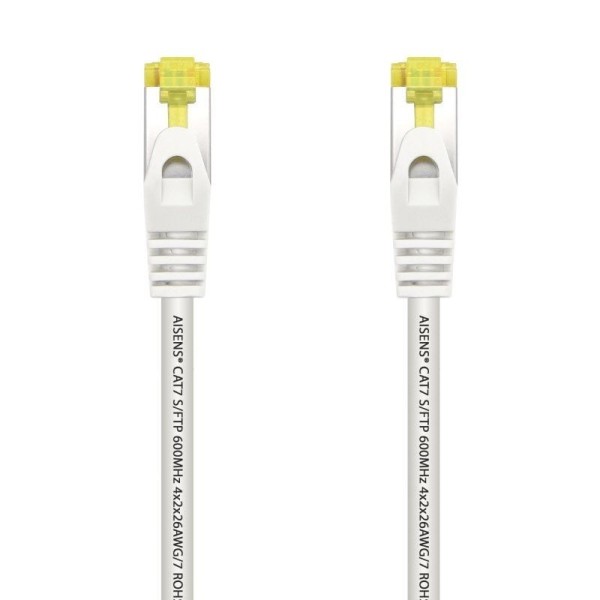 Cable de Red RJ45 SFTP Aisens A146-0491 Cat.7/ 2m/ Blanco