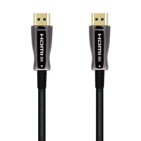 Cable HDMI 2.1 AOC 8K Aisens A153-0522/ HDMI Macho - HDMI Macho/ 60m/ Negro