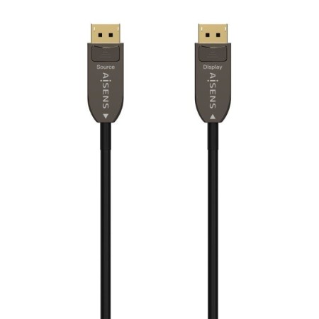 Cable DisplayPort 1.4 AOC 8K Aisens A155-0608/ DisplayPort Macho - DisplayPort Macho/ 20m/ Negro