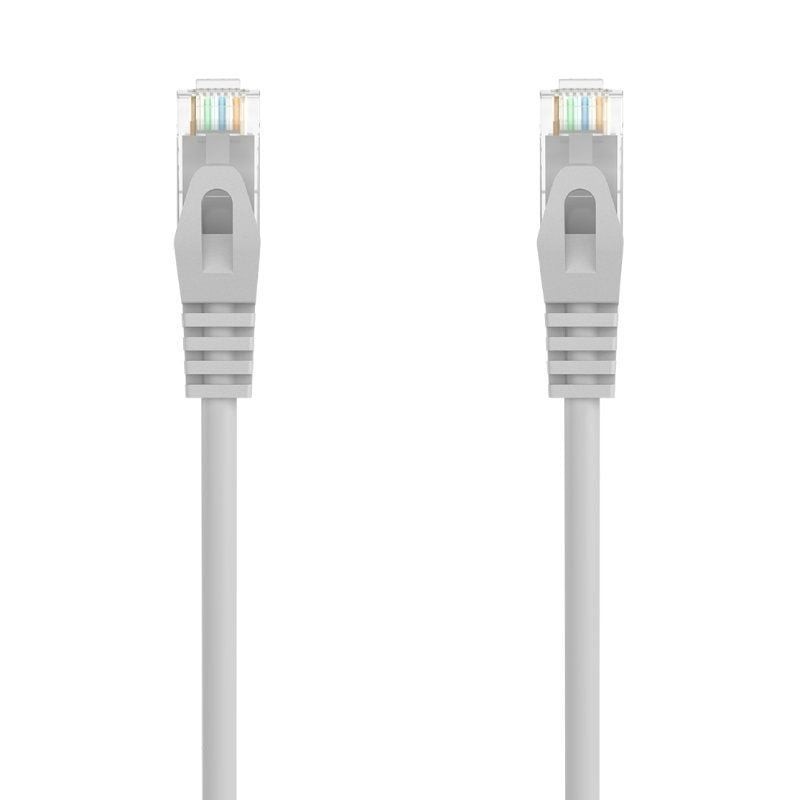 Cable de Red RJ45 AWG24 UTP Aisens A145-0554 Cat.6A/ LSZH/ 1.5m/ Gris