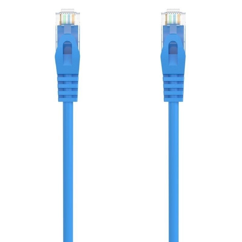 Cable de Red RJ45 AWG24 UTP Aisens A145-0572 Cat.6A/ LSZH/ 50cm/ Azul