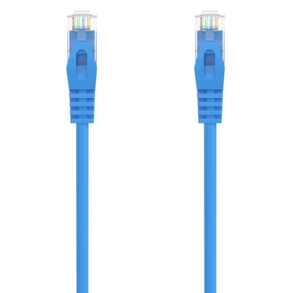 Cable de Red RJ45 AWG24 UTP Aisens A145-0572 Cat.6A/ LSZH/ 50cm/ Azul