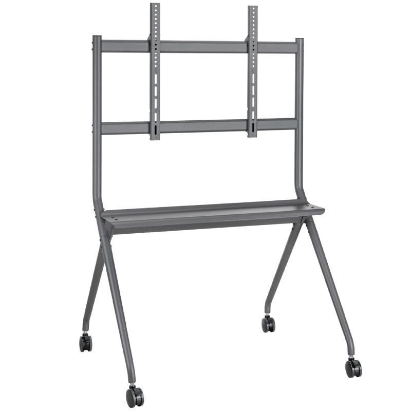 Soporte de Suelo con Ruedas Aisens FT86FE-143 para TV o Pantalla Interactiva 50″-86″/ hasta 120kg