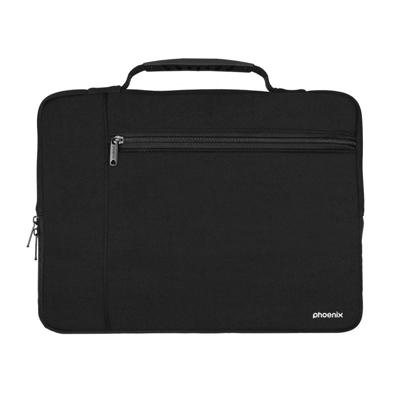 Maletin funda phoenix de neopreno para tablet o portátil 14 pulgadas negra