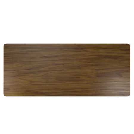 Nature tablero madera mdf walnut 150 x 75 cm