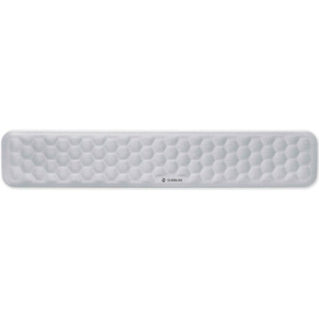 Reposamuñecas Subblim Ergo AirPadding/ Plateada