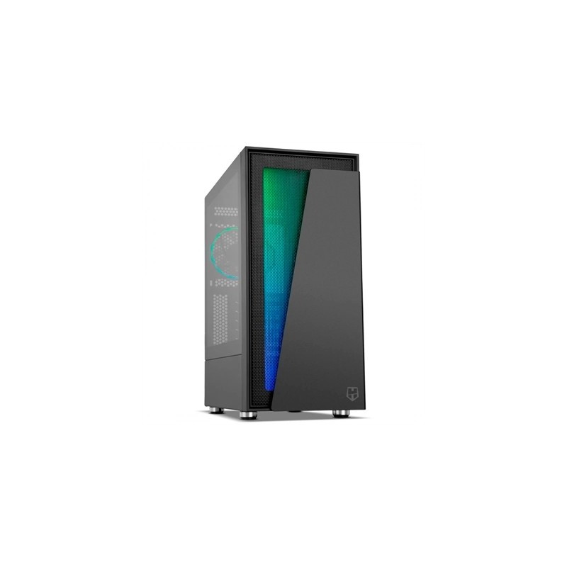 Caja ordenador gaming nox hummer blaster atx usb 2.0 usb 3.0 negra argb