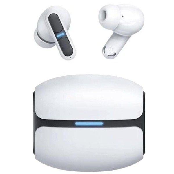 Auriculares Bluetooth Leotec TWS Gaming Nebula Fit con estuche de carga/ Autonomía 7.5h/ Blancos