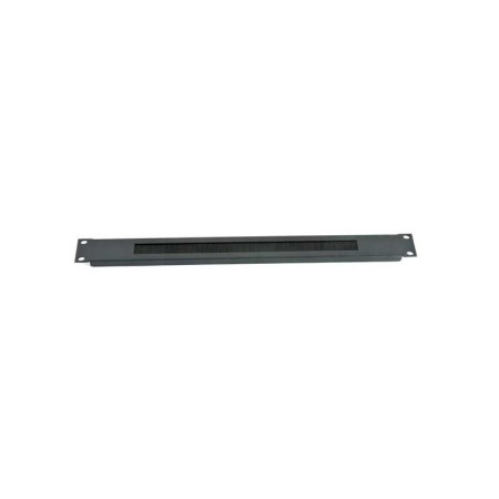 2LAN Panel Pasacables de Cepillo 19″ 1U Metal