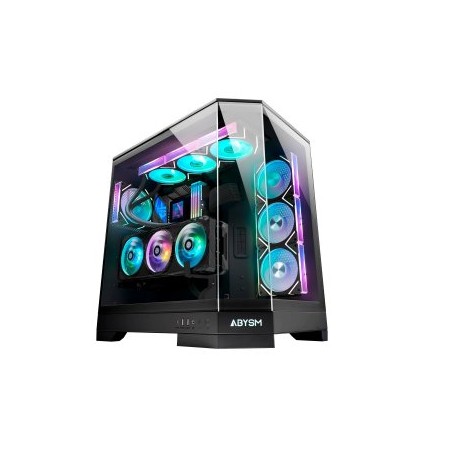 CAJA E-ATX DANUBE SAVA H600 10x2.5” USB-C GPU MAX 470mm COLOR NEGRO