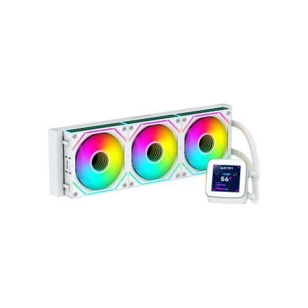 SISTEMA DE REFRIGERACION LIQUIDA ABYSM AB336012 OCEANIC LCD 360 White ARGB