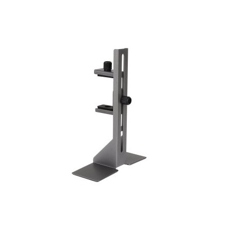 SOPORTE PARA VGA UNIVERSAL ABYSM AB451001 NEGRO METALICO REGULABLE BASE CON ADHESIVO