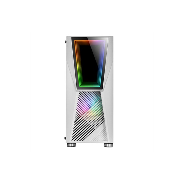 Caja ordenador mars gaming mc777w blanco atx 1 x usb 3.0 2 x usb 2.0 2 x 120mm frgb