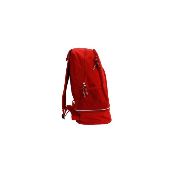 MOCHILA GEDO NAPOLI 4 COMPARTIMIENTOS UNO INFERIOR PARA BOTAS ACOLCHADA COLOR ROJA
