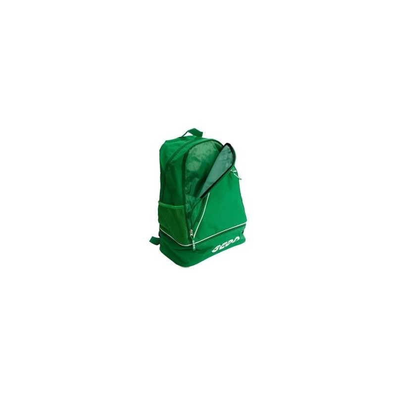 MOCHILA GEDO NAPOLI 4 COMPARTIMIENTOS UNO INFERIOR PARA BOTAS ACOLCHADA COLOR VERDE