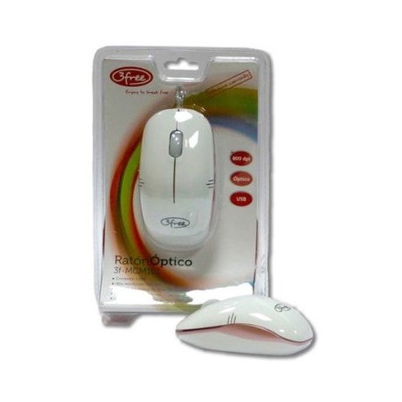 MOUSE 3FREE MCM101/WP DISE¥O BLANCO ROSA