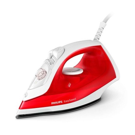 Plancha de vapor philips easyspeed rojo - blanco 2000w - vapor continuo - antiadherente - dep 220ml - antical