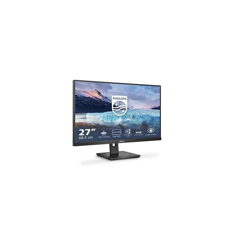 Monitor led 27 pulgadas philips s line 273s1 - 00 ips - fhd - dp - hdmi - 75hz - 4ms - vesa 100x100