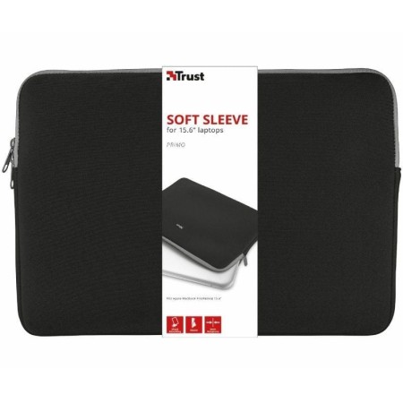 Funda Trust Primo para Portátiles hasta 15.6″/ Negra
