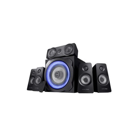 (Km0) ALTAVOCES 5.1 GAMING TRUST GXT 658 TYTAN SURROUND RMS 90W (COMPATIBLE PC Y CONSOLAS) CASH30