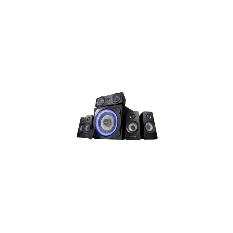 (Km0) ALTAVOCES 5.1 GAMING TRUST GXT 658 TYTAN SURROUND RMS 90W (COMPATIBLE PC Y CONSOLAS) CASH30