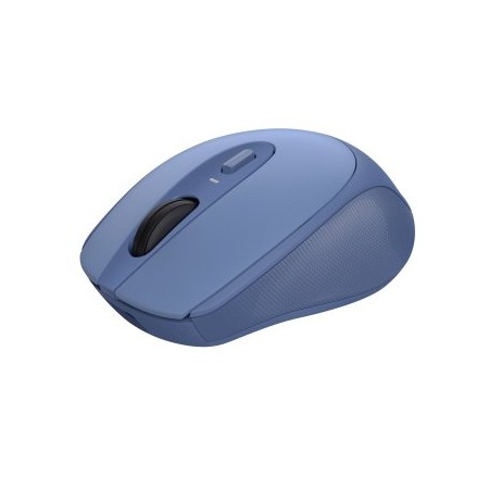 MOUSE TRUST WIRELESS ZAYA AZUL 25039 - RECARGABLE USB-C - 4 BOTONES - 800/1200/1600DPI - RECEPTOR US