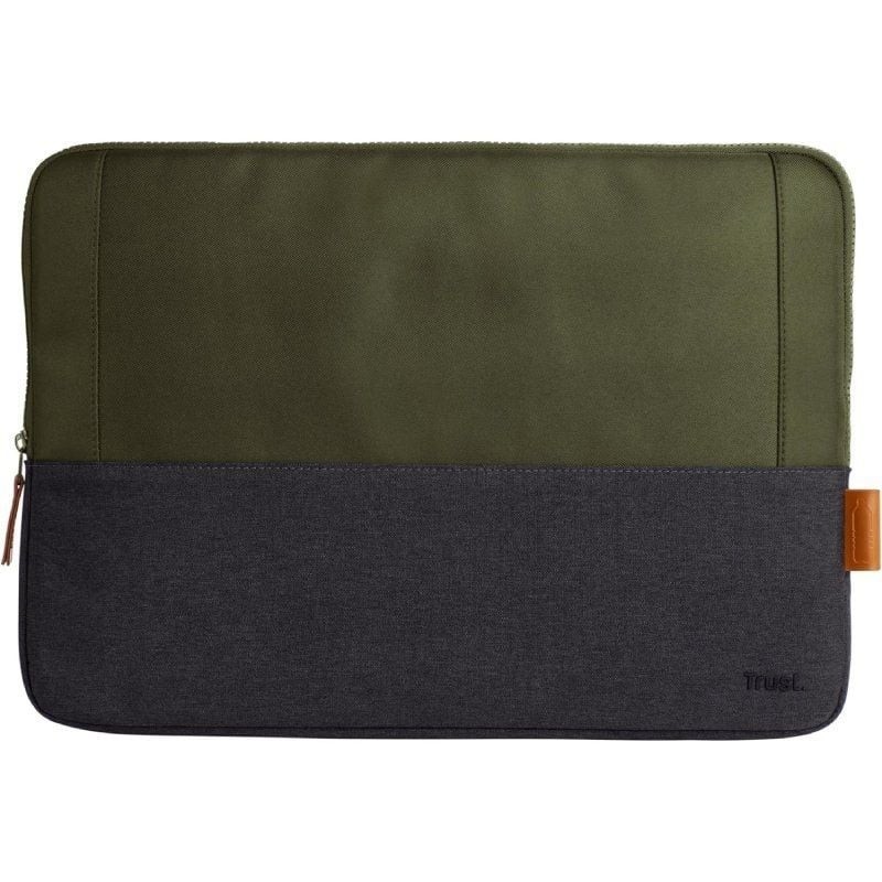 Funda Trust Lisboa para Portátiles hasta 16″/ Verde
