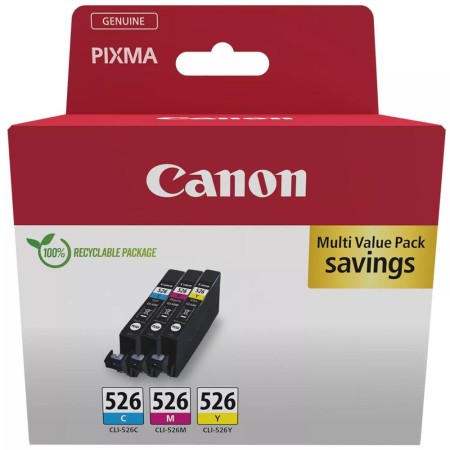Multipack canon cli - 526 c - m - a mg5150 - mg5250 - mg6150 - mg8150 - ip4850 blister