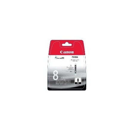 Cartucho tinta canon negro cli8bk 13ml pixma 4200 - 5200 mp500 - 800 blister