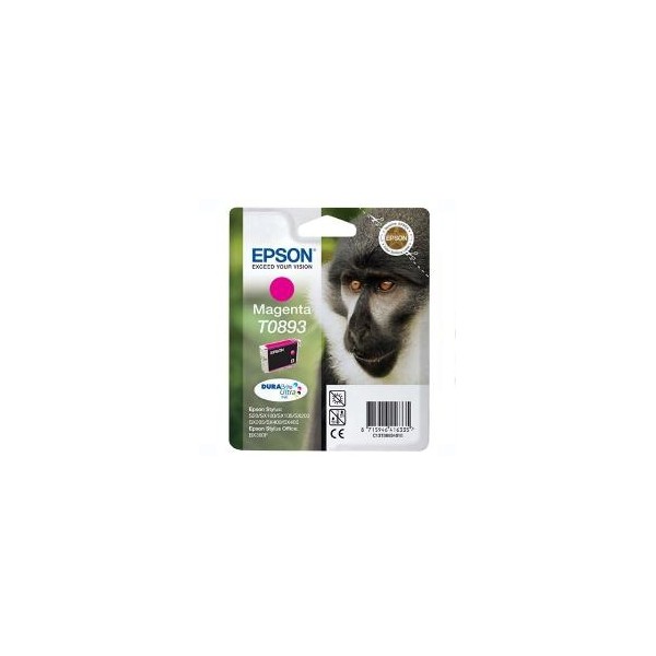 Cartucho tinta epson t0893 magenta 3.5ml s20 - sx105 - sx200 - sx205 - sx 405 - mono