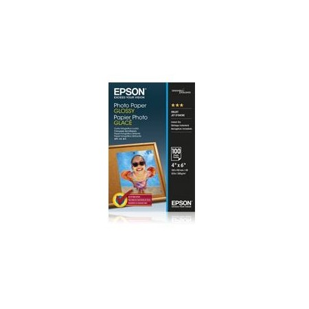 Papel foto epson s042548 glossy 10x15 100hojas