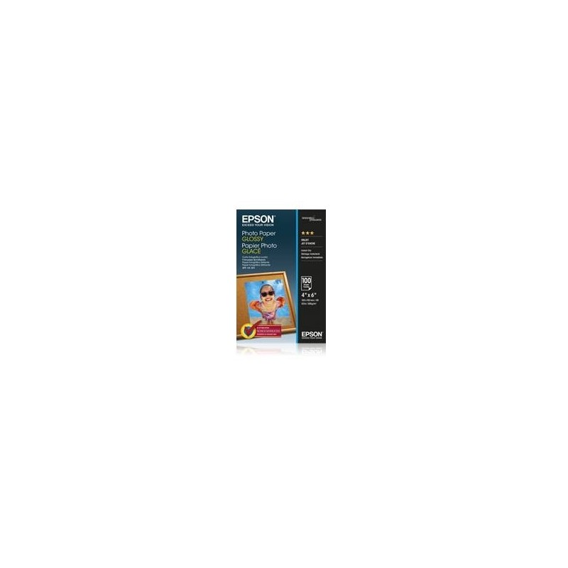 Papel foto epson s042548 glossy 10x15 100hojas