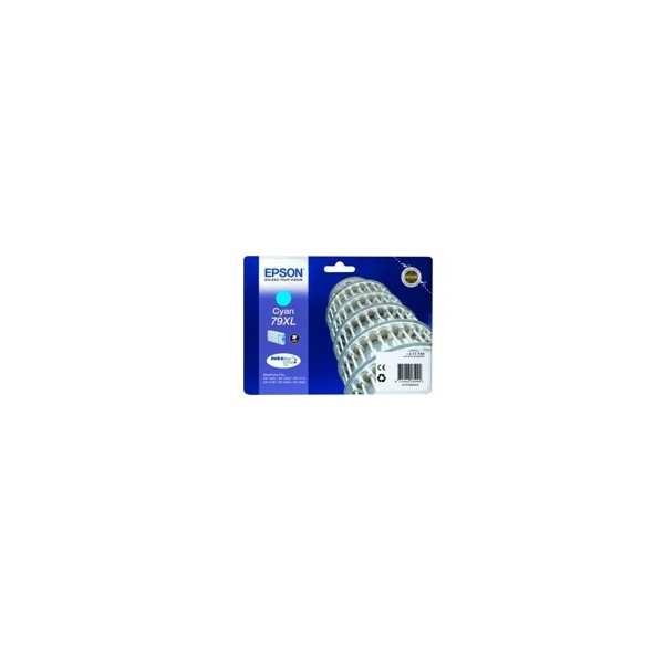 Cartucho tinta epson t790240 cian 79xl wf - 5000(serie) - torre de pisa