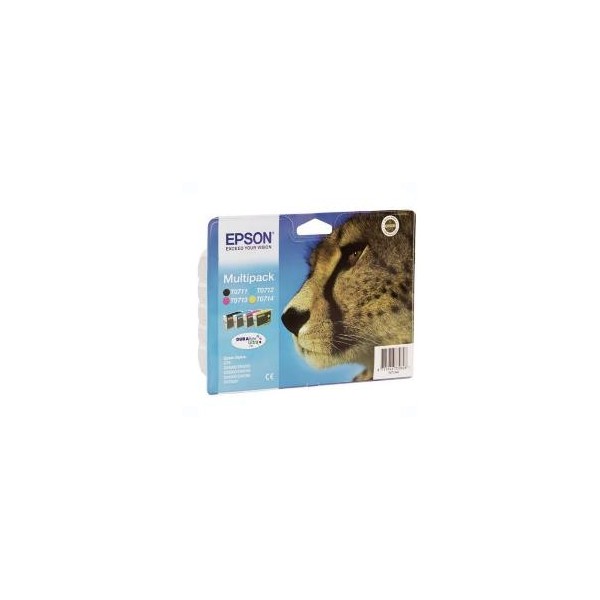 Multipack tinta epson c13t07154012 stylus d78 - 92 - 120 - dx40x0 - 44x0 - 50x0 - 60x0 - 74x0 - guepardo