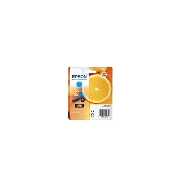 Cartucho tinta epson t336240 xl cian xp350*xp630 - xp635 - xp830 - naranja