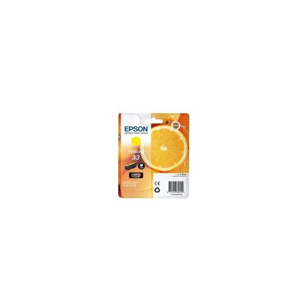 Cartucho tinta epson t334440 amarillo xp530*xp630 - xp635 - xp830 - naranja