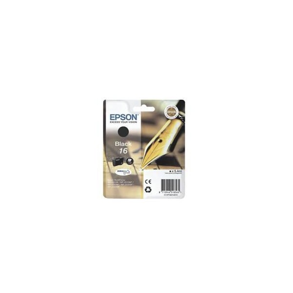 Cartucho tinta epson t162140 negro wf - 2010 - 2510 - 2520 - 2530 - 2540 - pluma