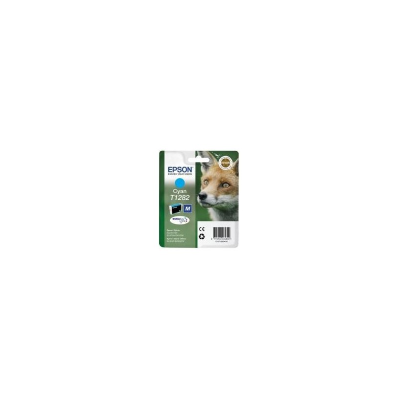 Cartucho tinta epson c13t12824012 cian 3.5ml s22 - sx125 - 420w - 425w - office bx305f - zorro