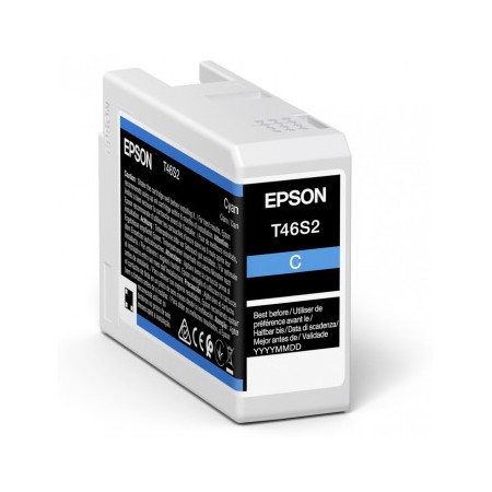 Cartucho tinta epson cyan t46s2 ultrachrome pro 10 ink 25ml sc - p700