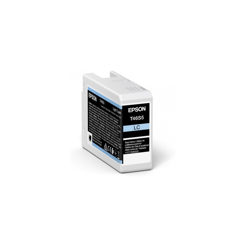 Cartucho tinta epson singlepack light cyan t46s5 ultrachrome pro 10 ink 25ml sc - p700