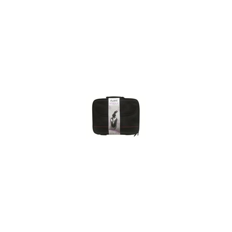 Kit ewent bolsa notebook para portatil 15.6 pulgadas + mouse raton usb
