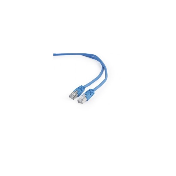 Cable red latiguillo rj45 ftp cat 6 0.5m azul