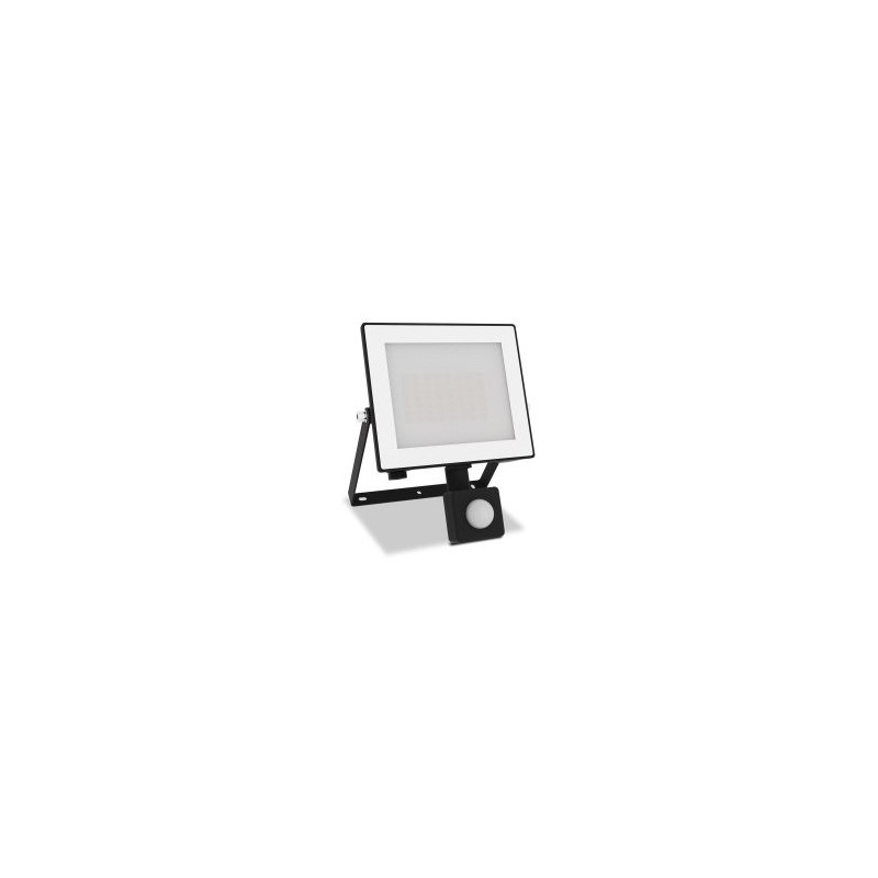 APLIQUE EXTERIOR PHILIPS LOIS LED 30W SENSOR MOVIMIENTO 3200lm 3000K IMPERMEABLE IP65 COLOR NEGRO MU
