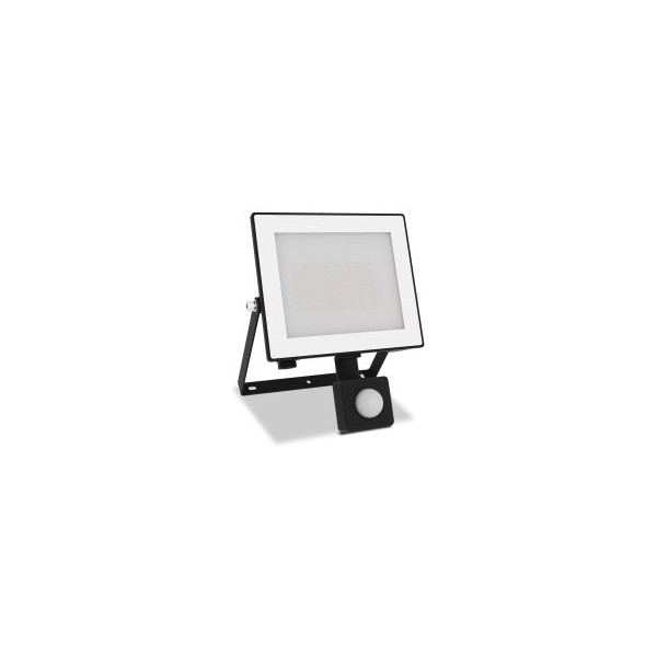 APLIQUE EXTERIOR PHILIPS LOIS LED 30W SENSOR MOVIMIENTO 3200lm 3000K IMPERMEABLE IP65 COLOR NEGRO MU