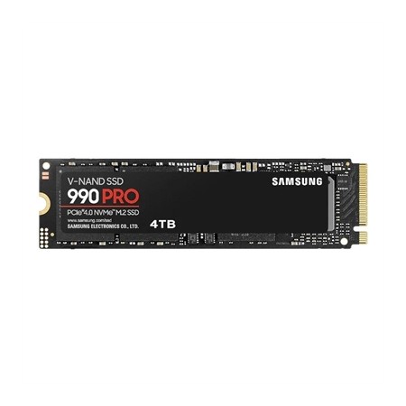 Disco duro interno solido ssd samsung mz - v9p4t0bw 990 pro ssd 4tb pcie 4.0 nvme m.2