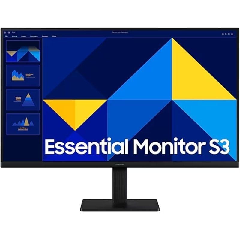 Monitor Profesional Samsung Essential Monitor S3 S27D304GAU/ 27″/ Full HD/ Negro