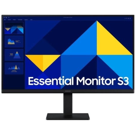 Monitor Profesional Samsung Essential Monitor S3 S24D304GAU/ 24″/ Full HD/ Negro